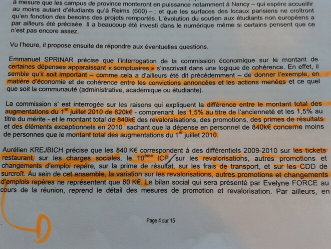 Extrait du procès verbal de réunion du Comité d'entreprise du 19 mai 2011. Extrait du procès verbal de réunion du Comité d'entreprise du 19 mai 2011.